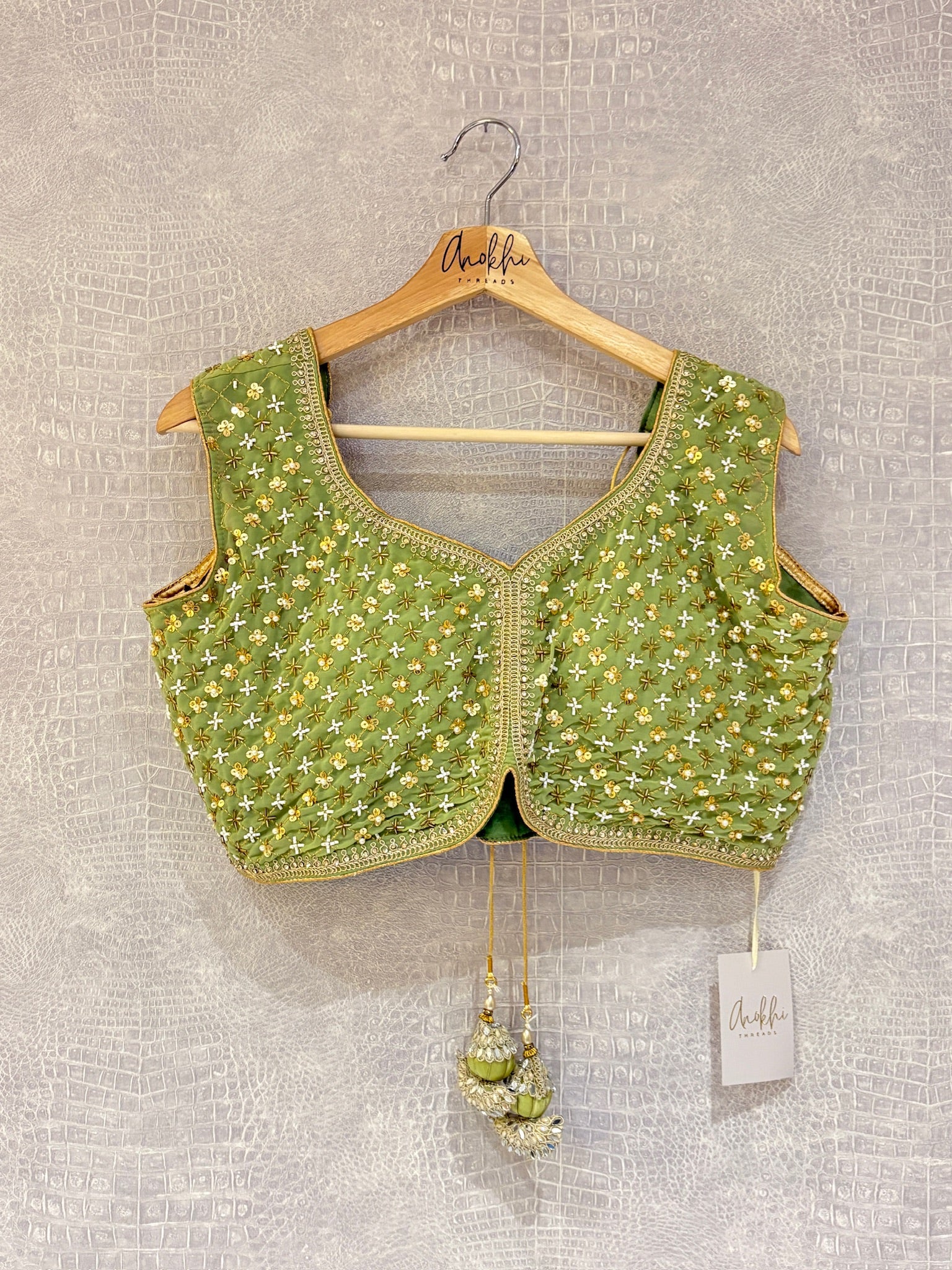 All Over Embroidered Blouse