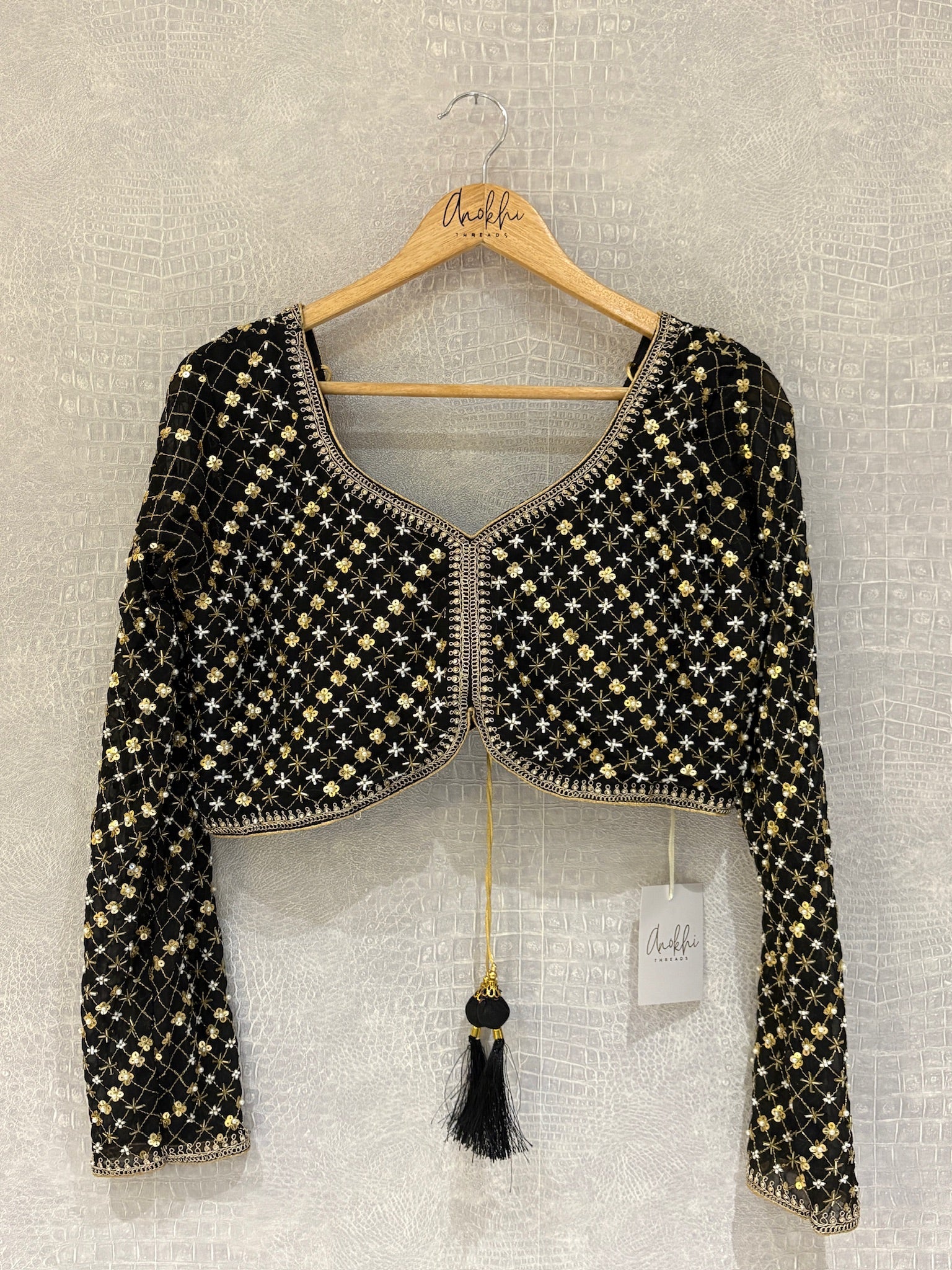 All Over Embroidered Blouse