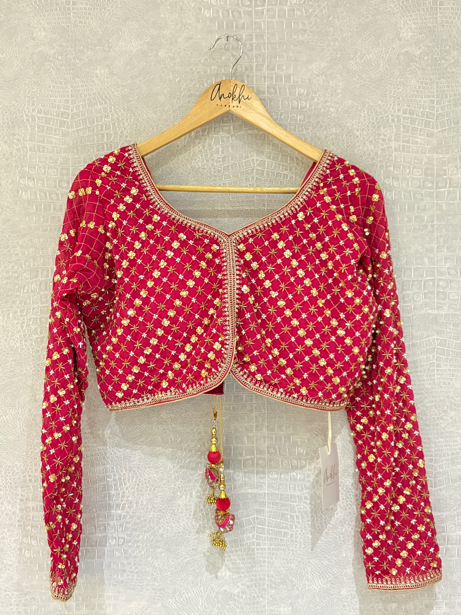 All Over Embroidered Blouse