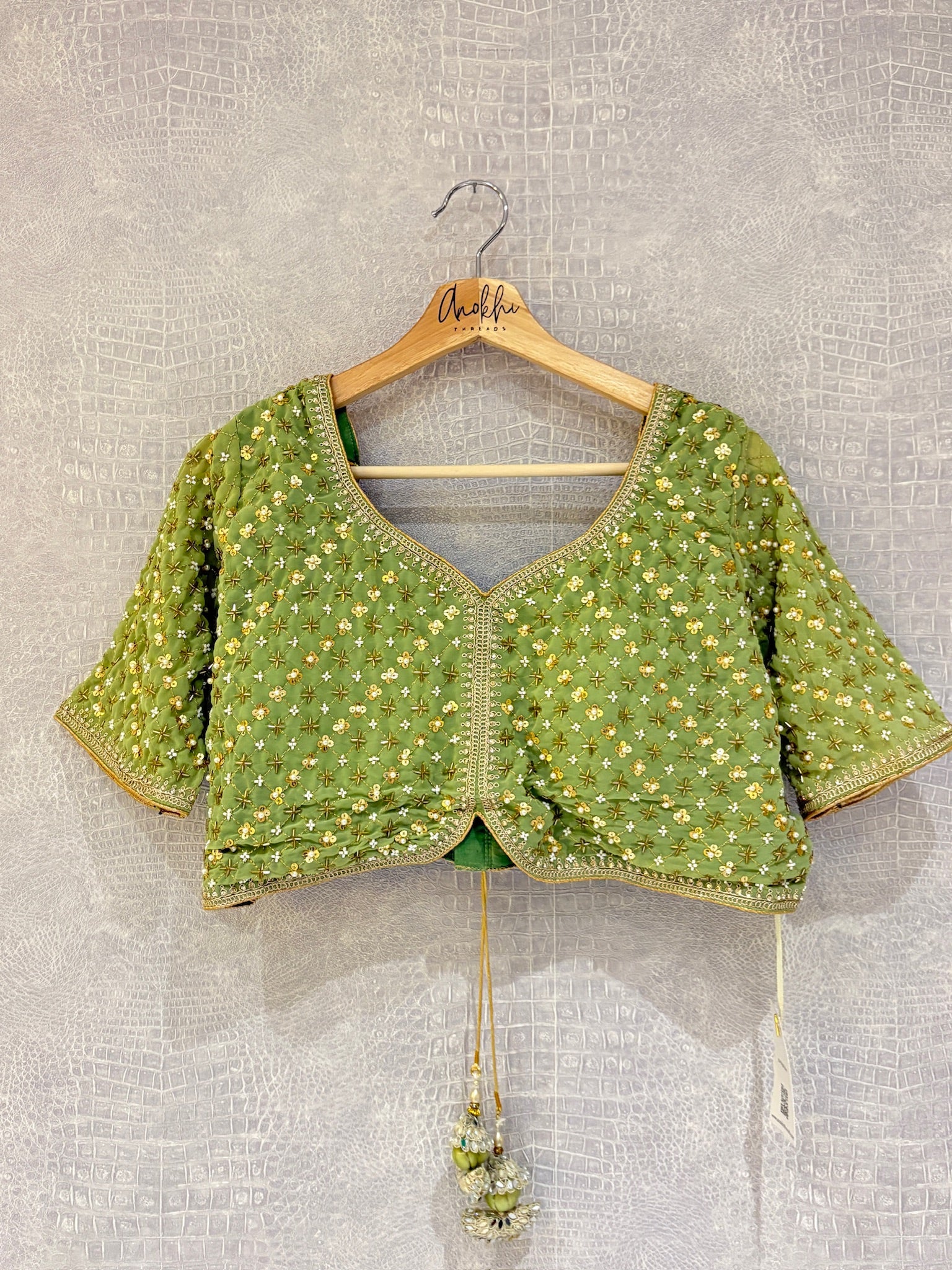 All Over Embroidered Blouse