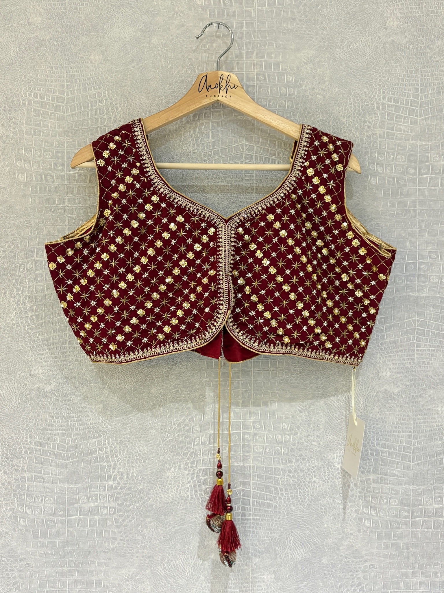 All Over Embroidered Blouse