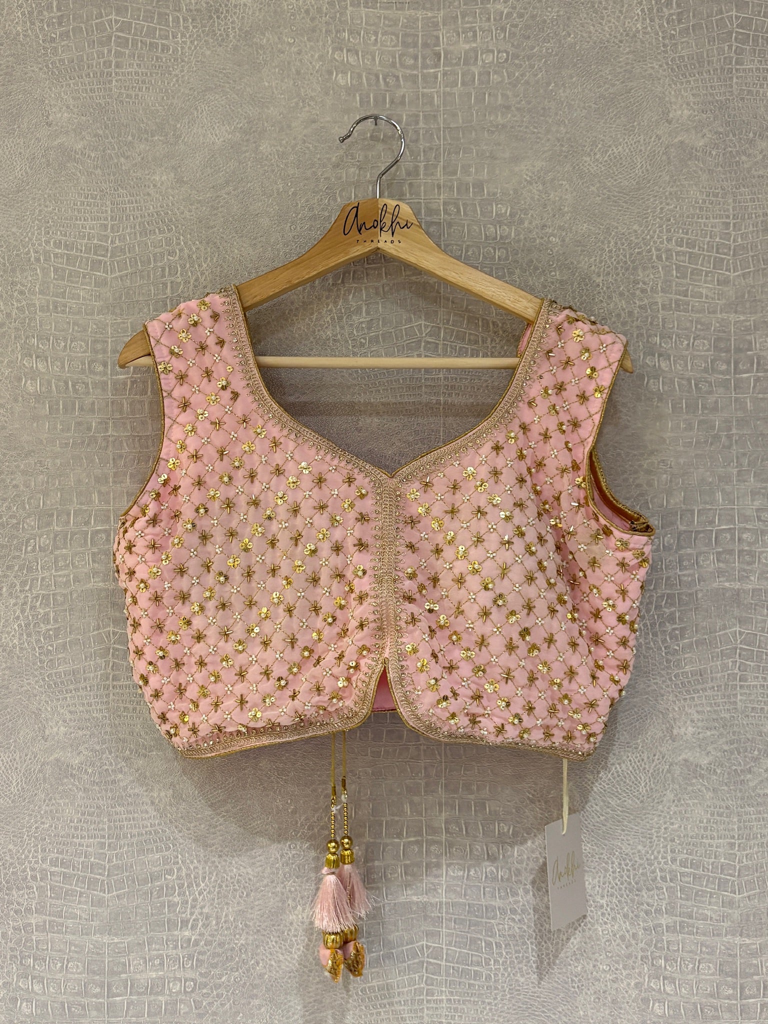 All Over Embroidered Blouse