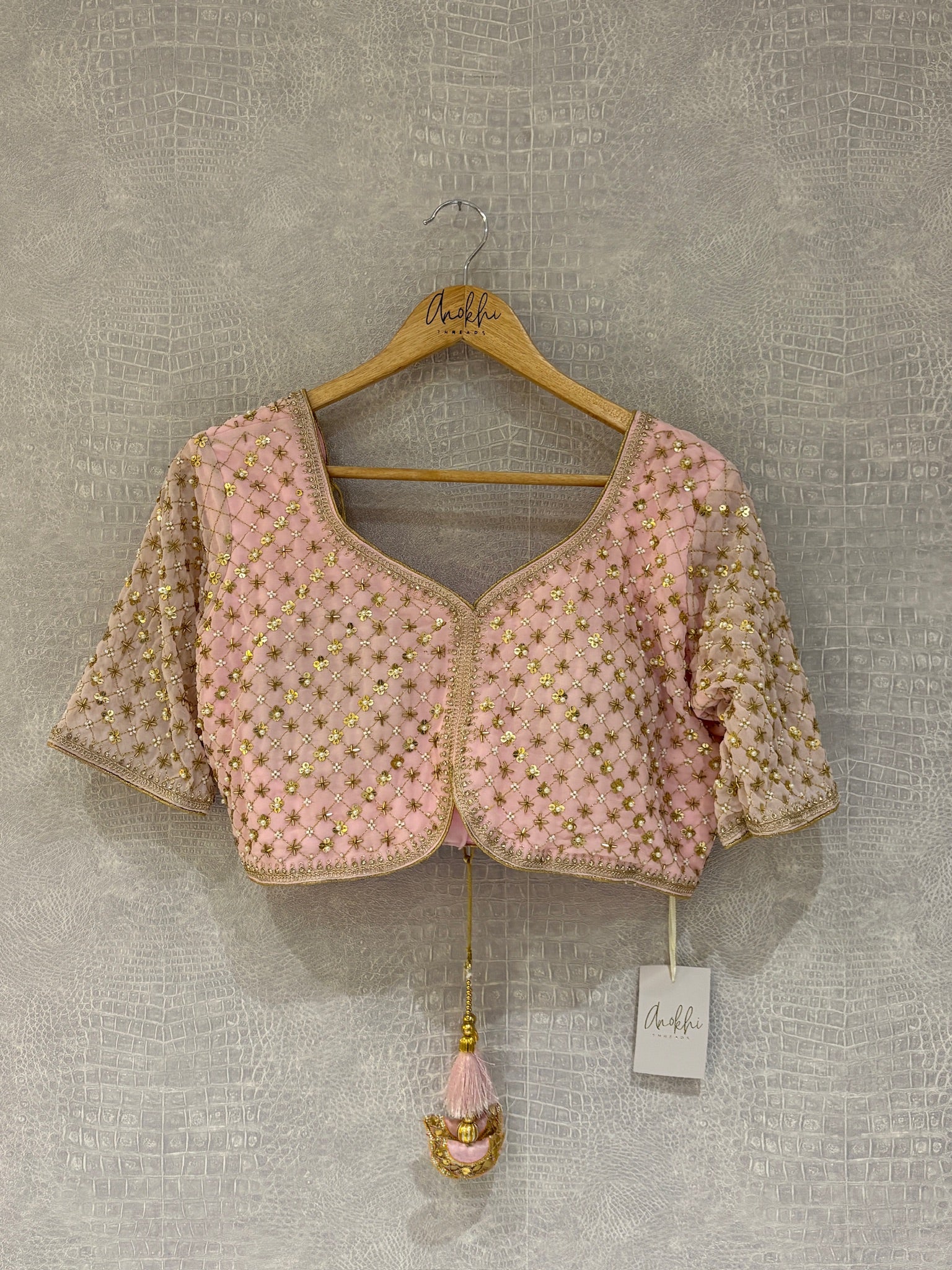 All Over Embroidered Blouse
