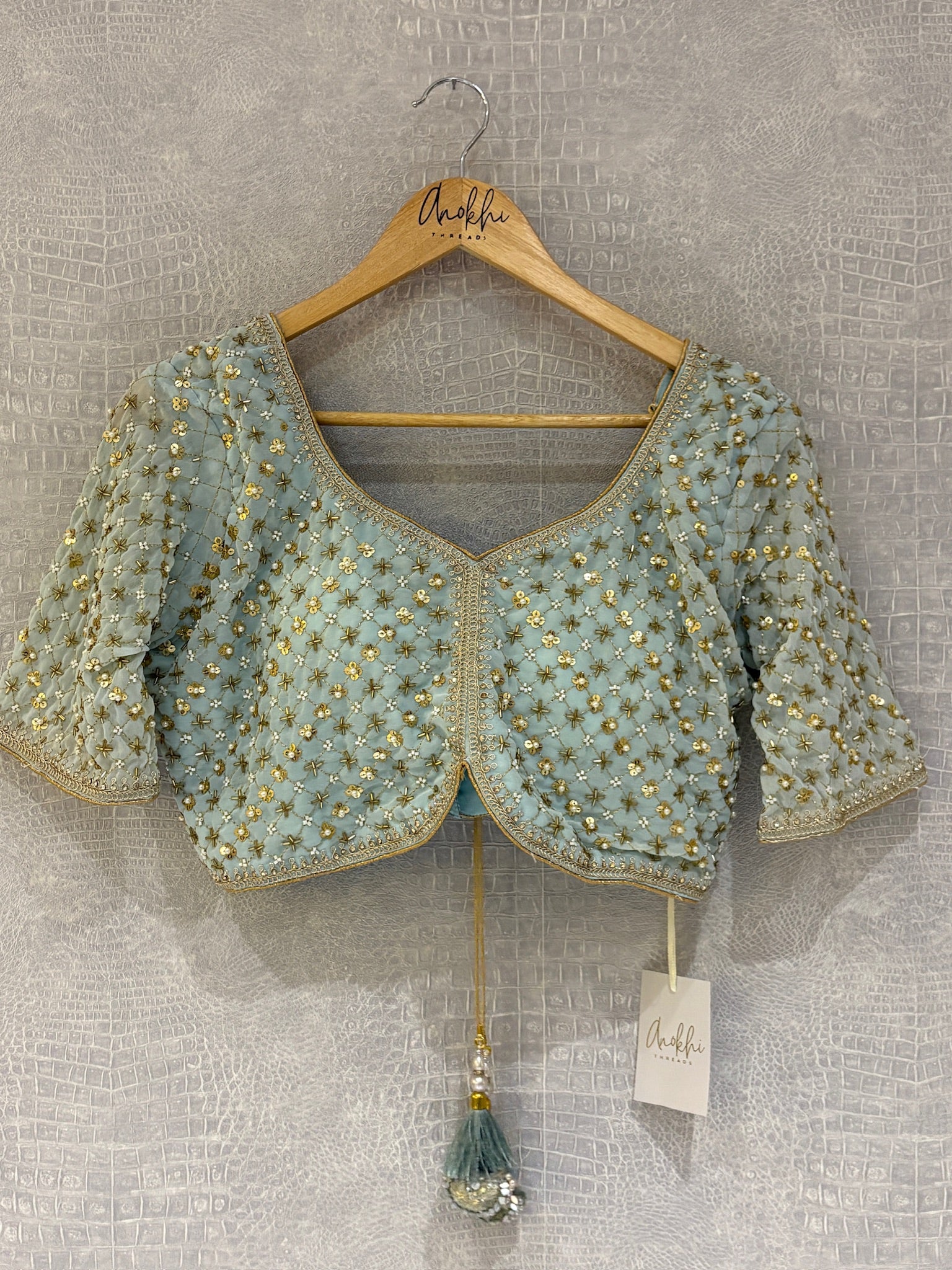 All Over Embroidered Blouse