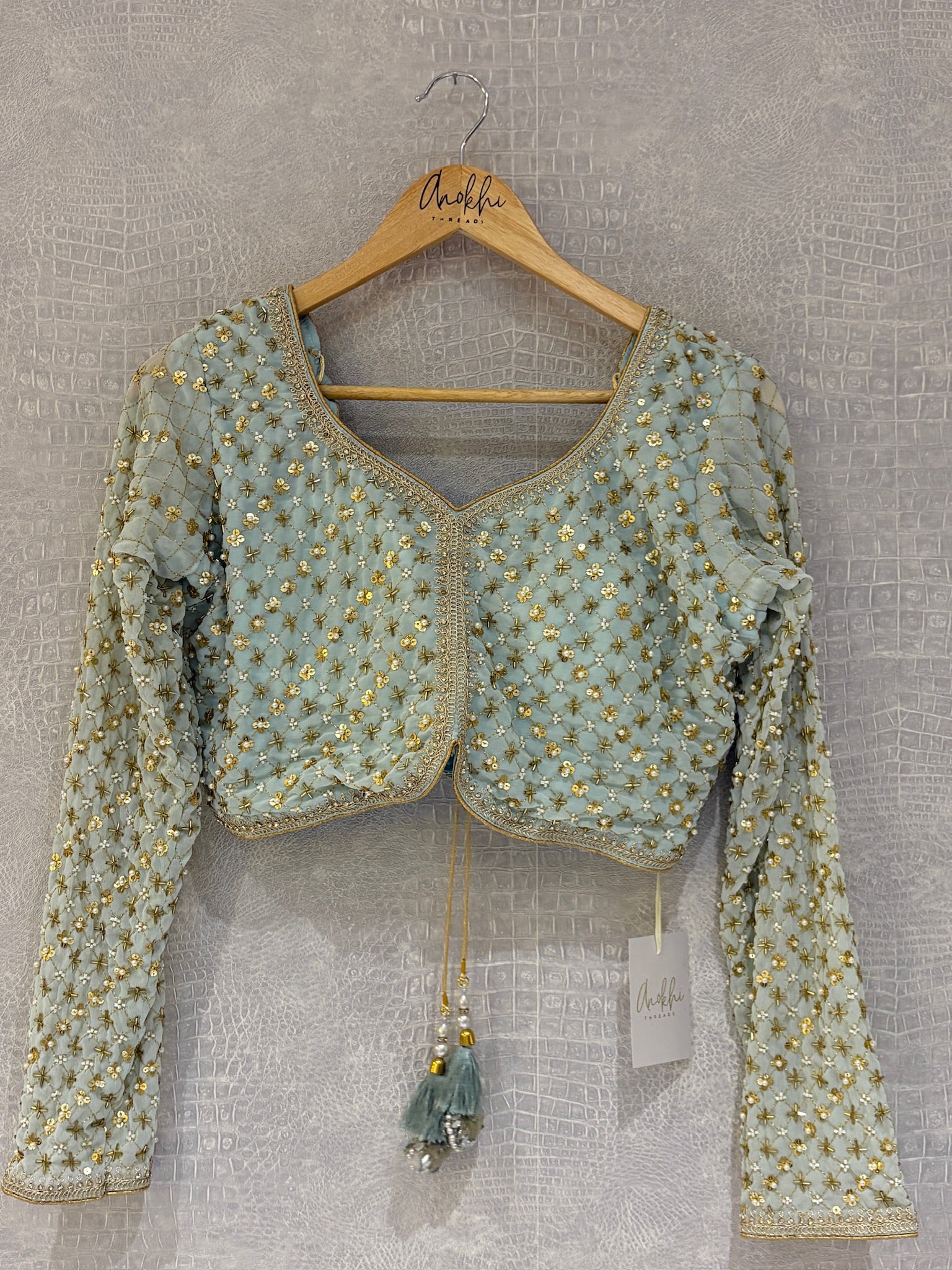 All Over Embroidered Blouse