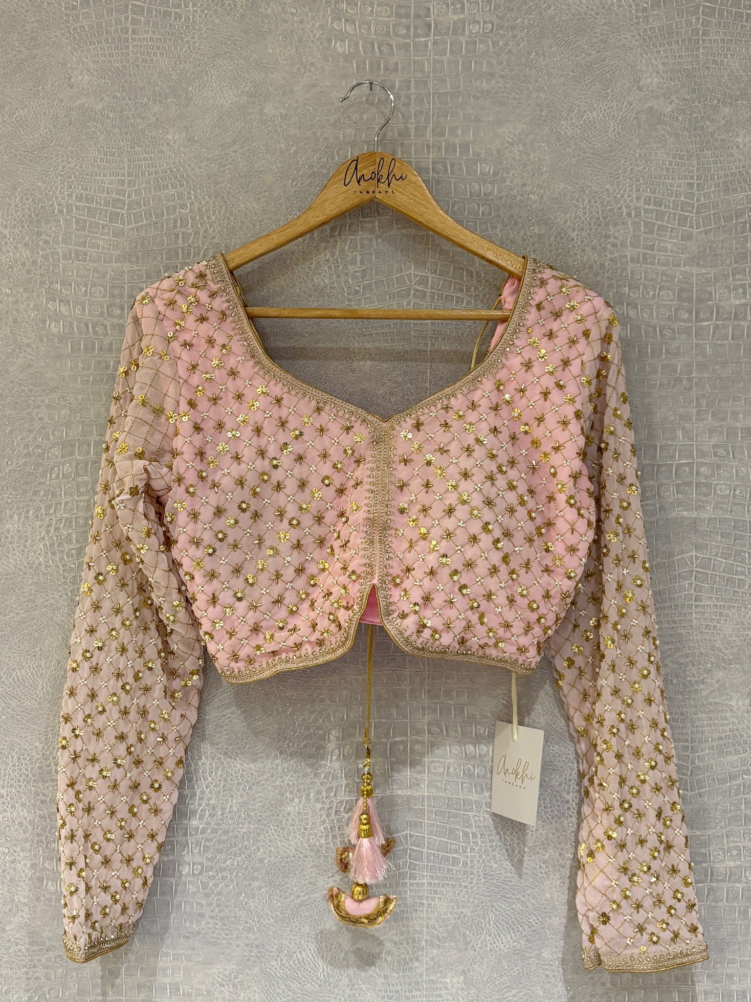All Over Embroidered Blouse