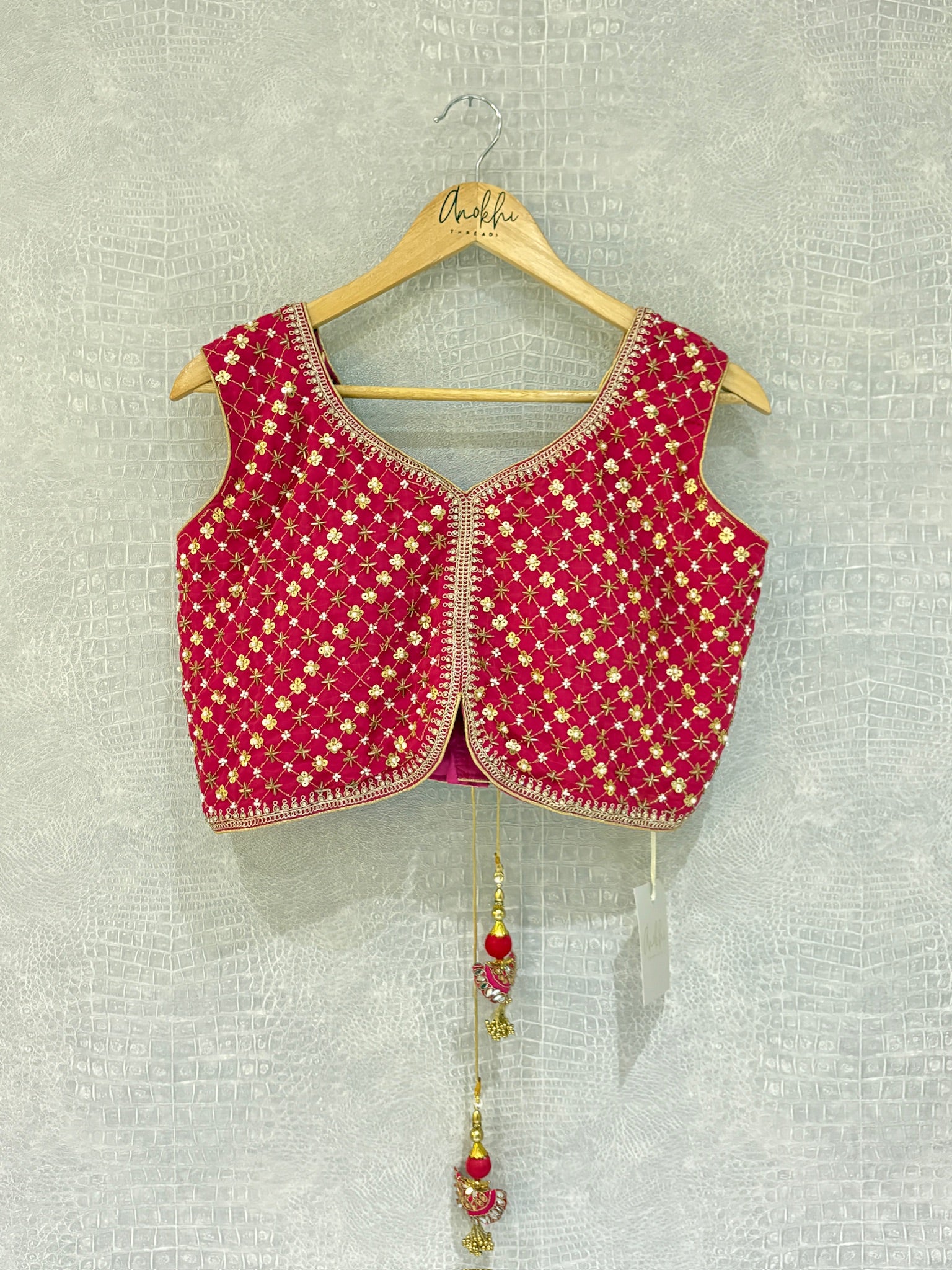All Over Embroidered Blouse