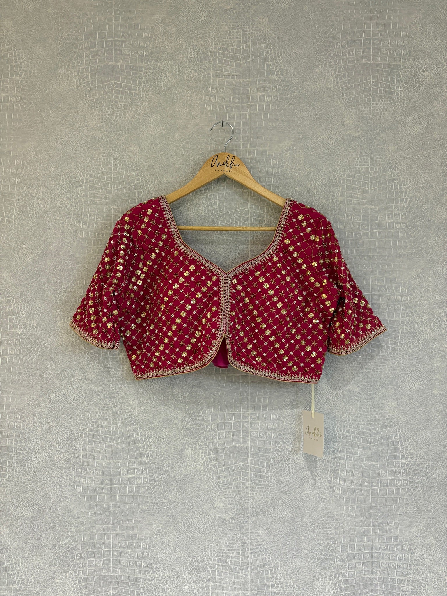All Over Embroidered Blouse