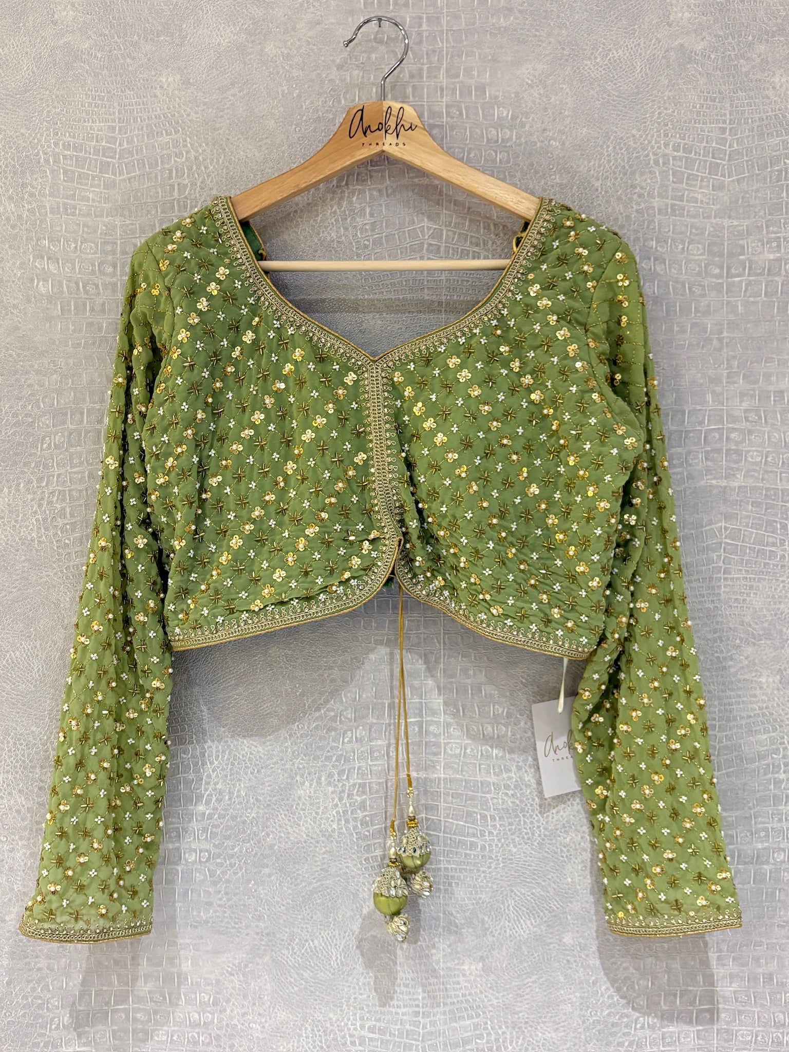 All Over Embroidered Blouse