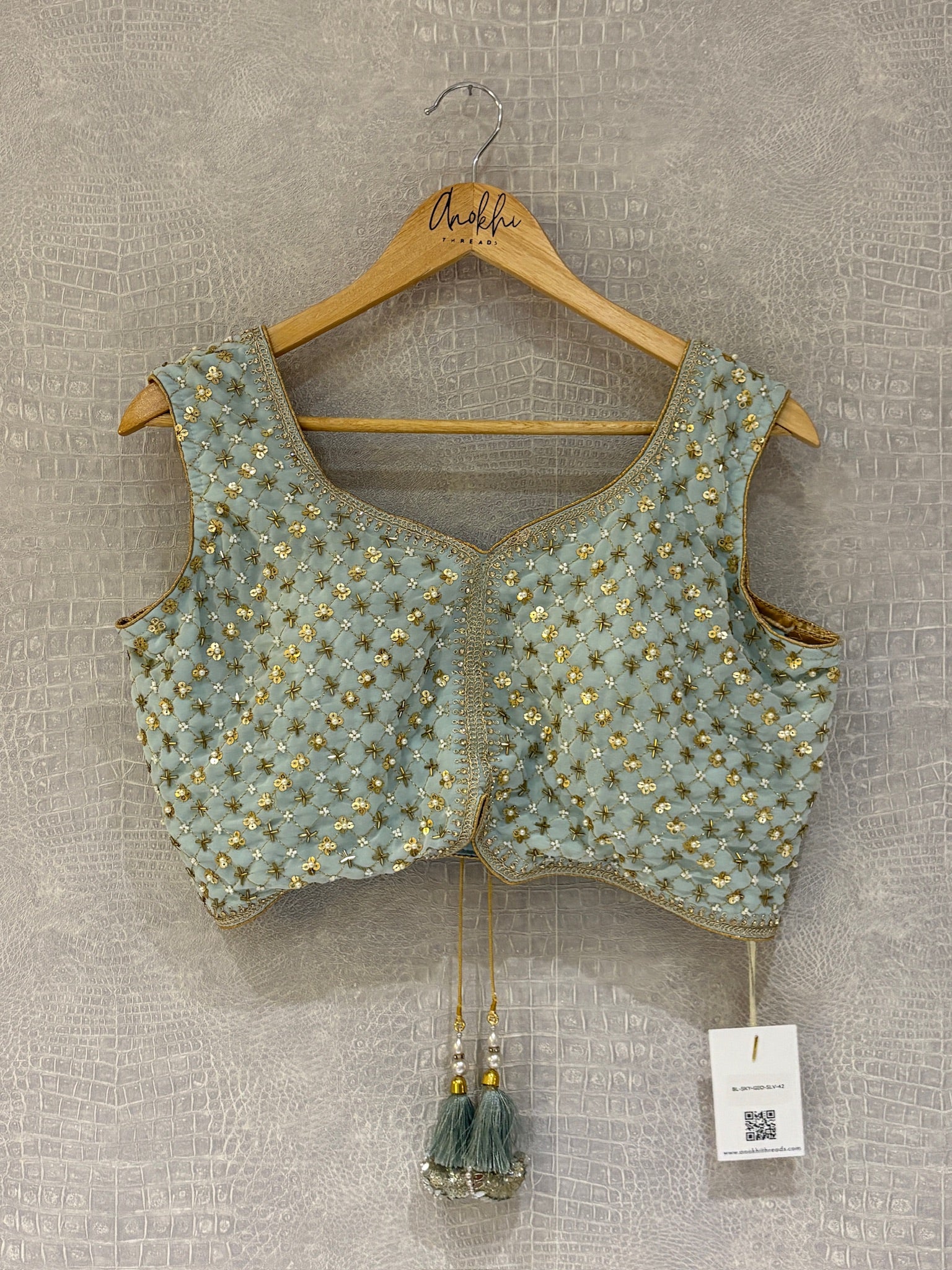 All Over Embroidered Blouse