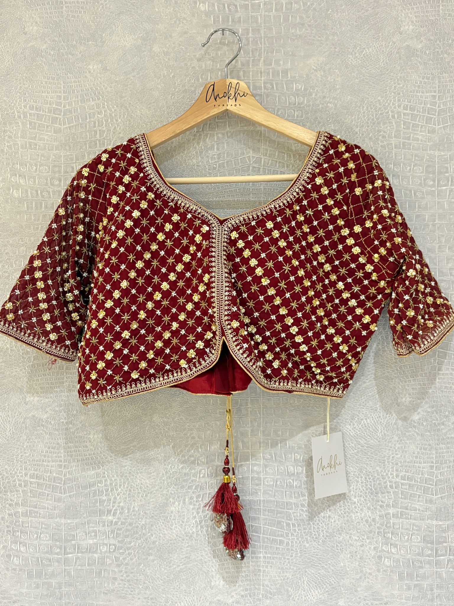 All Over Embroidered Blouse
