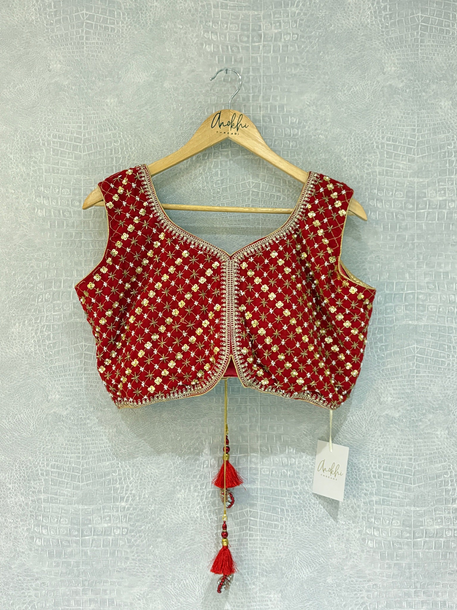 All Over Embroidered Blouse