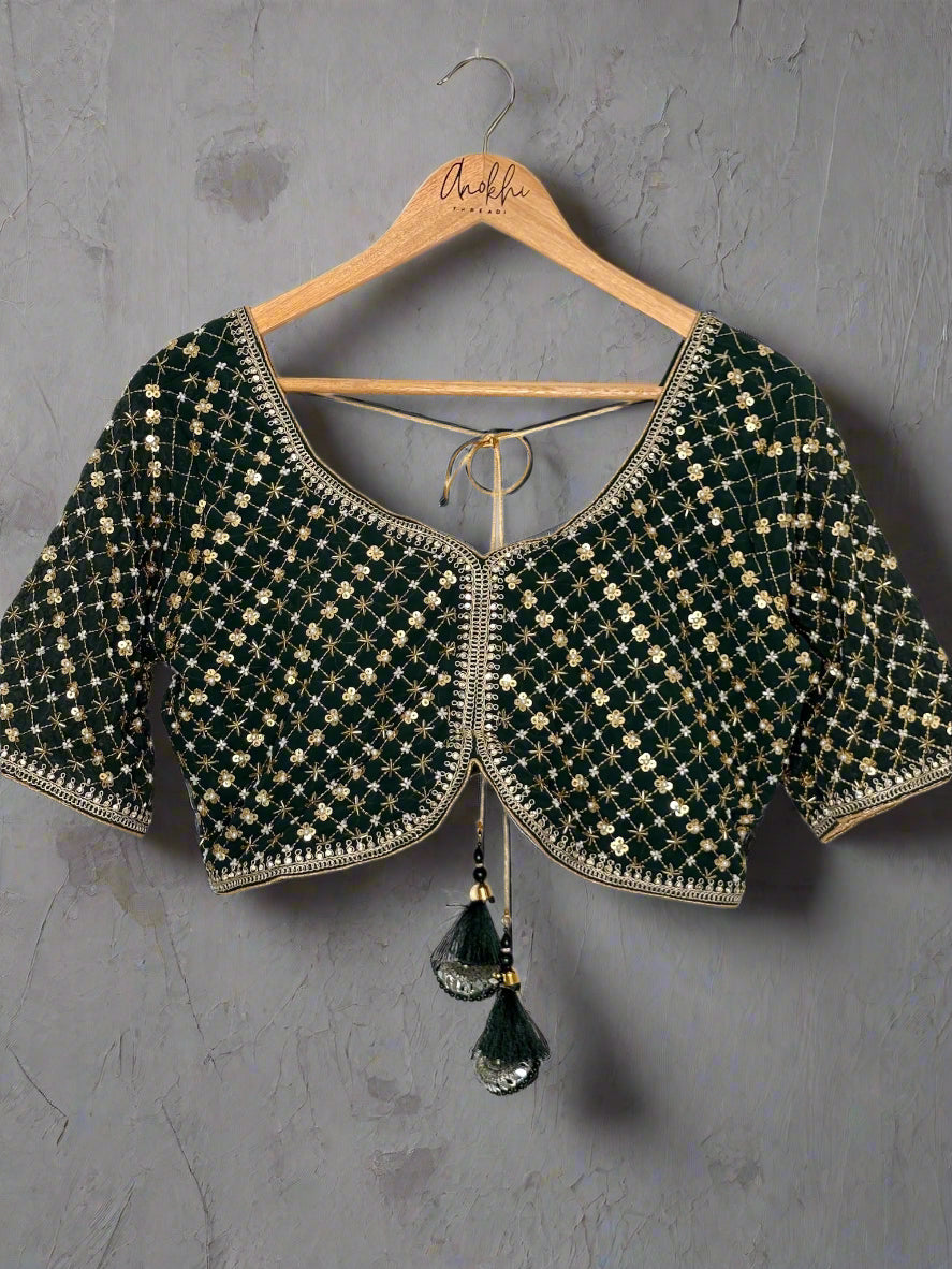 All Over Embroidered Blouse