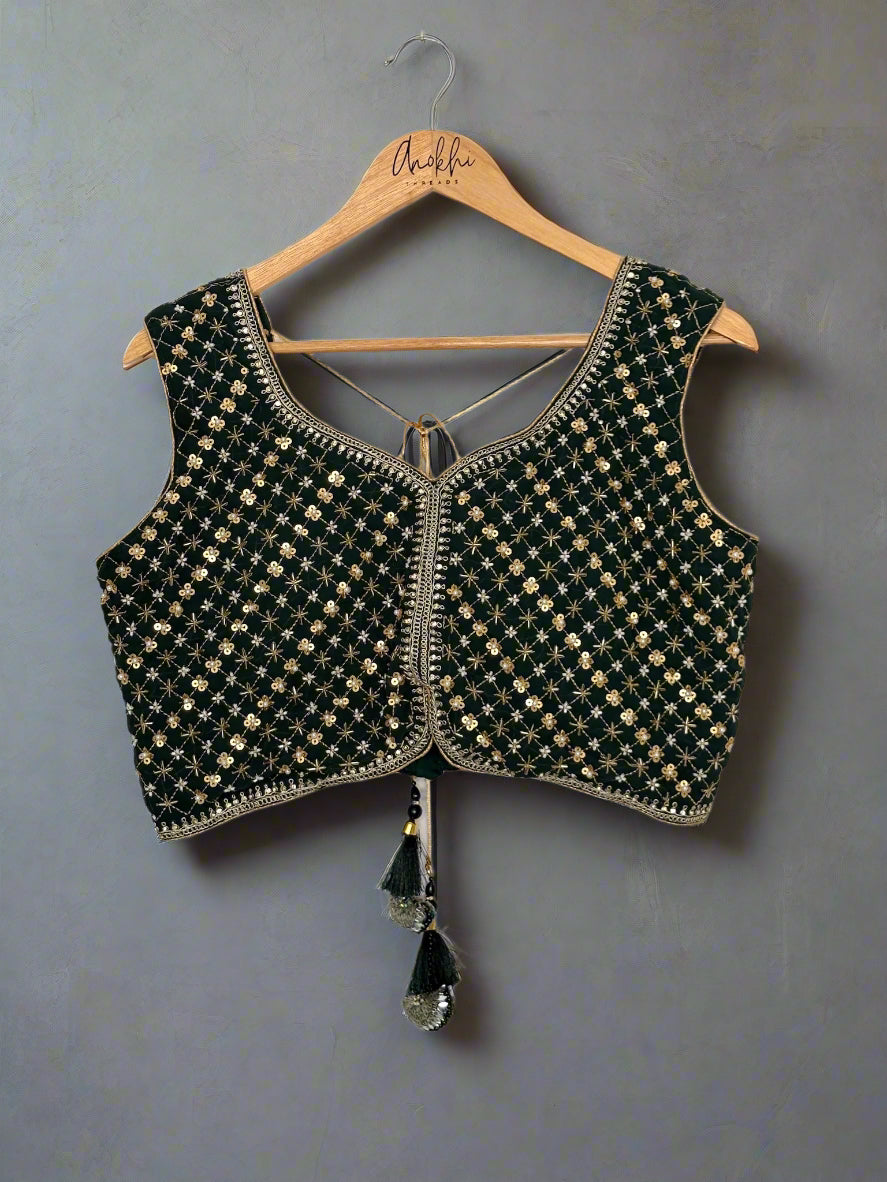 All Over Embroidered Blouse