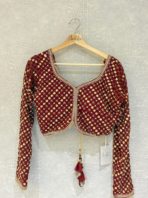 All Over Embroidered Blouse