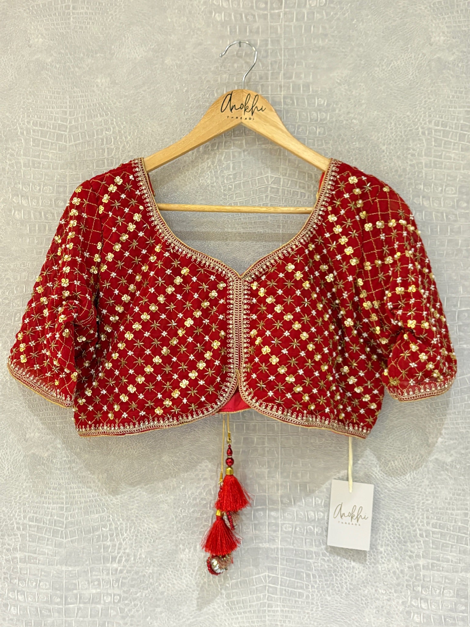 All Over Embroidered Blouse