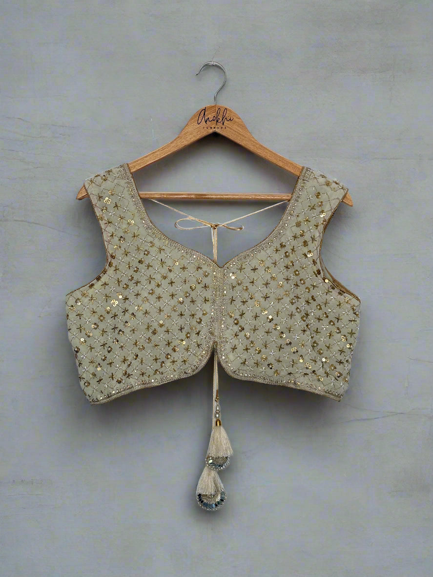 All Over Embroidered Blouse