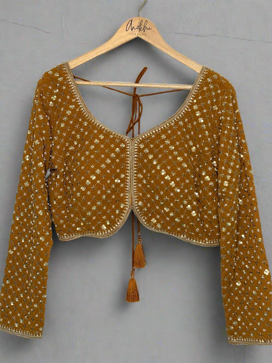 All Over Embroidered Blouse