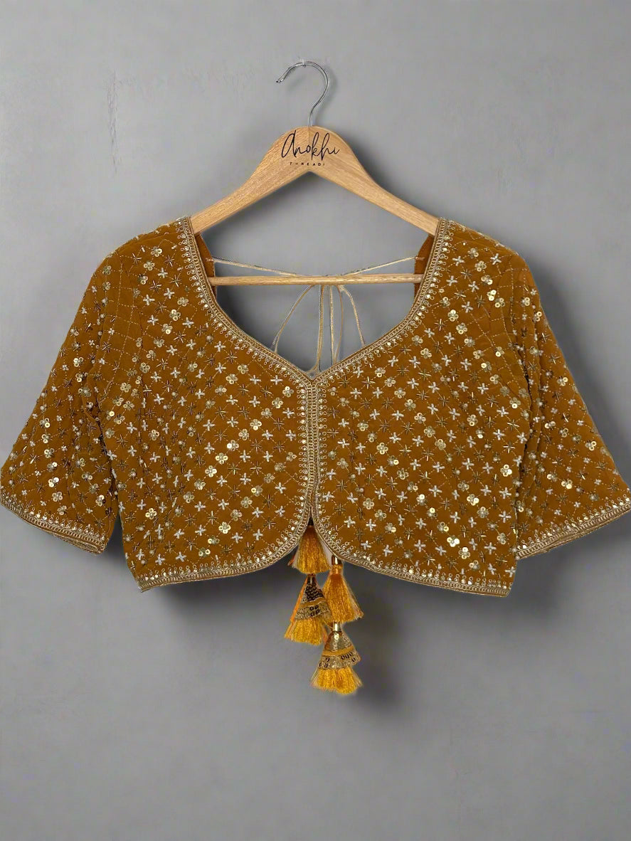 All Over Embroidered Blouse