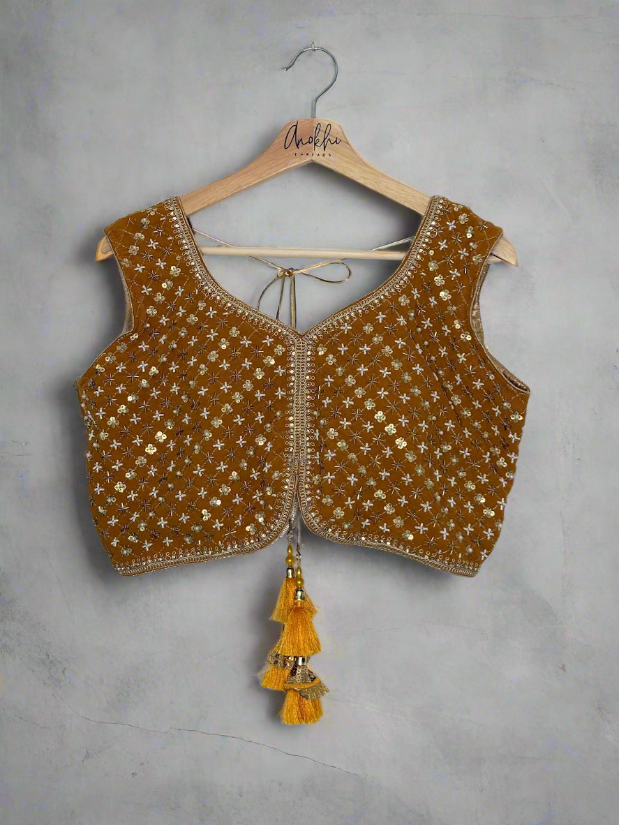 All Over Embroidered Blouse