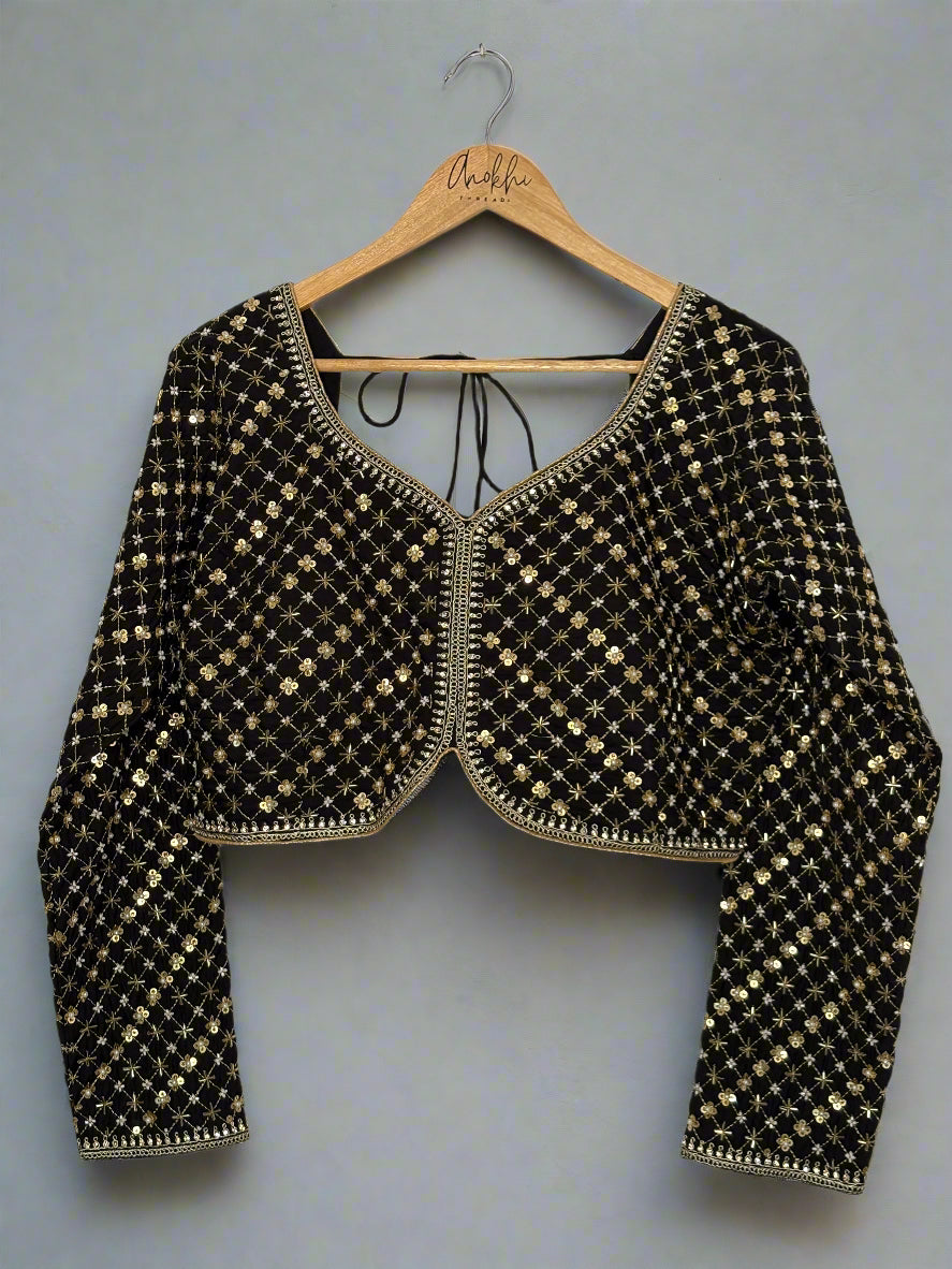 All Over Embroidered Blouse