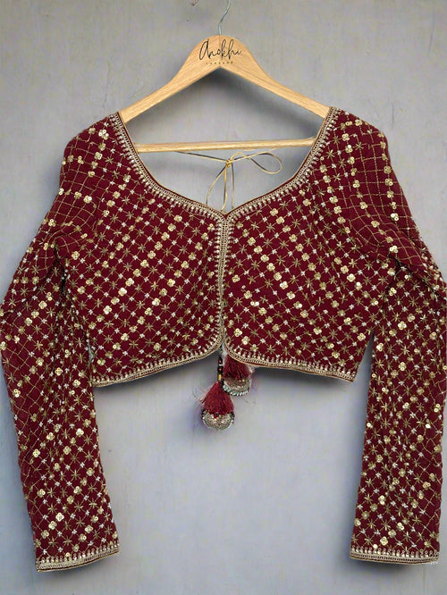 All Over Embroidered Blouse